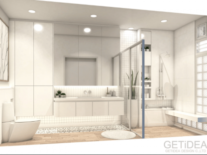 บริการออกแบบตกแต่งภายในห้องน้ำ - บริษัทรับออกแบบตกแต่งภายใน - เก็ทไอเดีย ดีไซน์